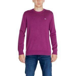 Tommy Hilfiger Jeans Purple Organic Cotton Men's Sweatshirt
